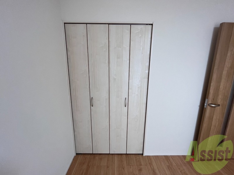 収納　ここに収納があります。収納があると部屋が広く使えます。