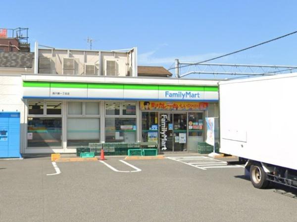 コンビニ　ファミリーマート西六郷一丁目店（コンビニ）まで592m