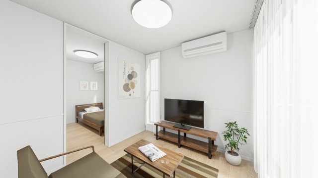 居室・リビング　※こちらはCGパースです。現況と異なる場合は現況を優先いたし