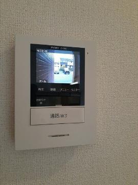 セキュリティ　カメラ付インターホン