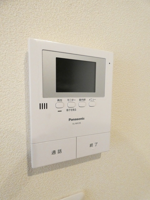 セキュリティ　★来訪者の顔が見える・ＴＶモニタ付ドアホン★