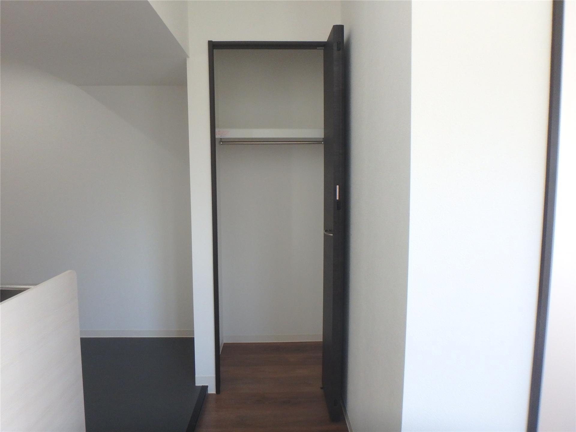 収納　リビングのクローゼット収納です