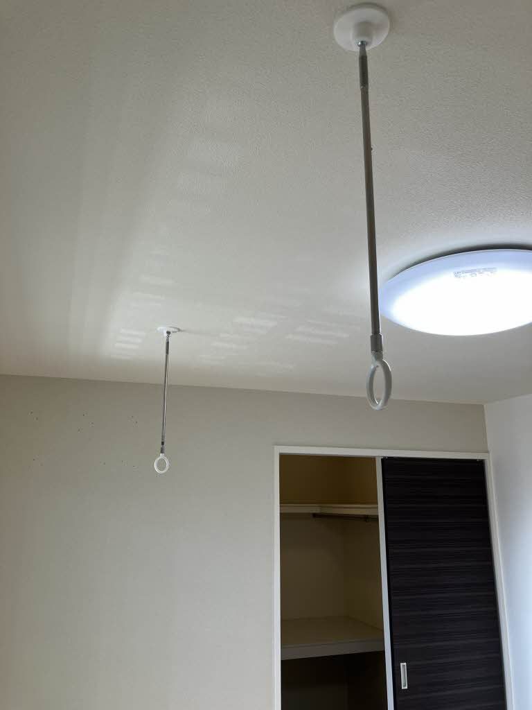 その他設備　室内物干