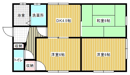ホワイトハイツ深堀_間取り_0