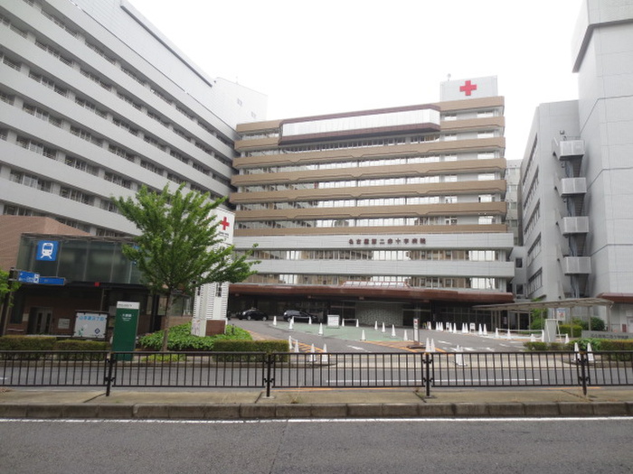 病院　日赤病院（病院）まで980m