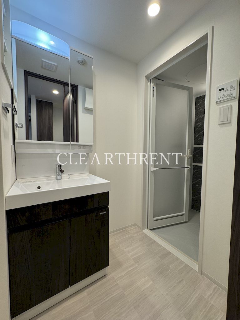 洗面設備　【プロジェクター付き照明あり】弊社が直接の管理会社