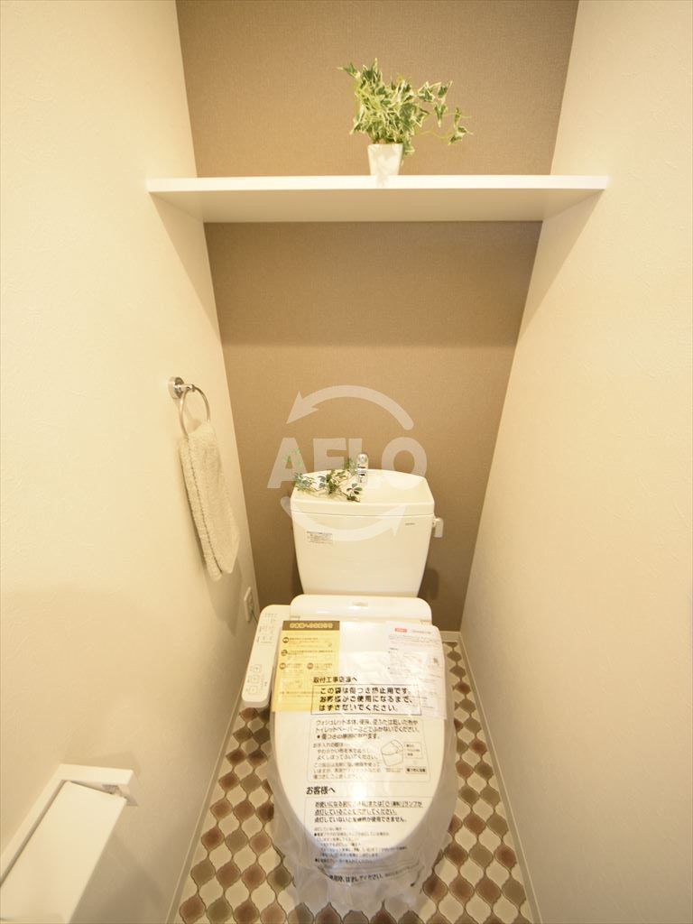 トイレ　グランエクラ田島　温水洗浄便座