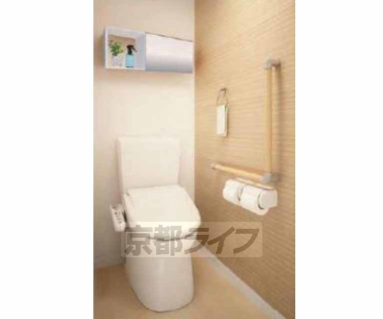 トイレ　イメージパース　導入予定