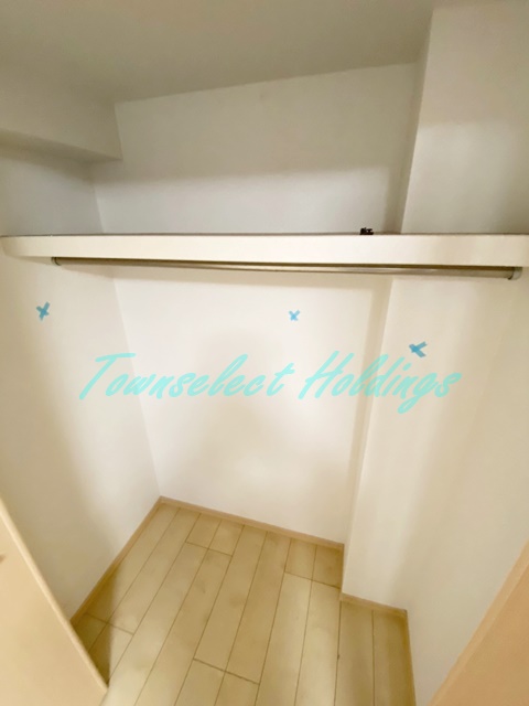 収納　収納力のあるクローゼット