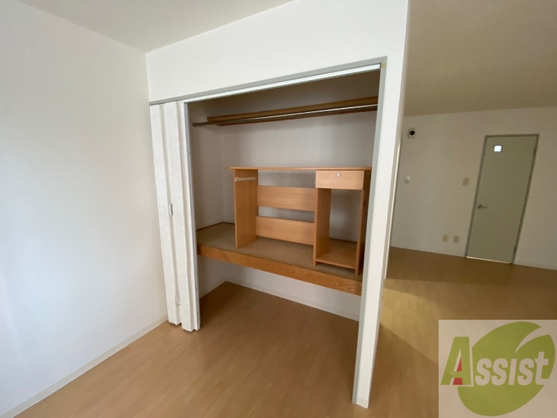 収納　収納もバッチリあるのでお部屋が片付きますよ