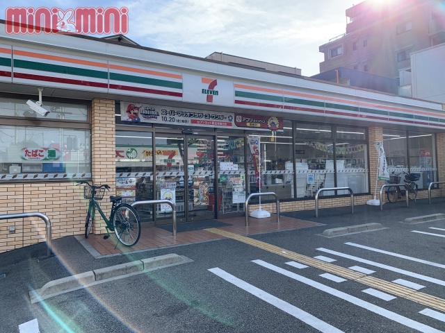コンビニ　セブン－イレブン　尼崎上坂部３丁目店（コンビニ）まで100m