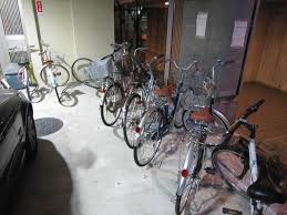 駐車場　駐輪場です