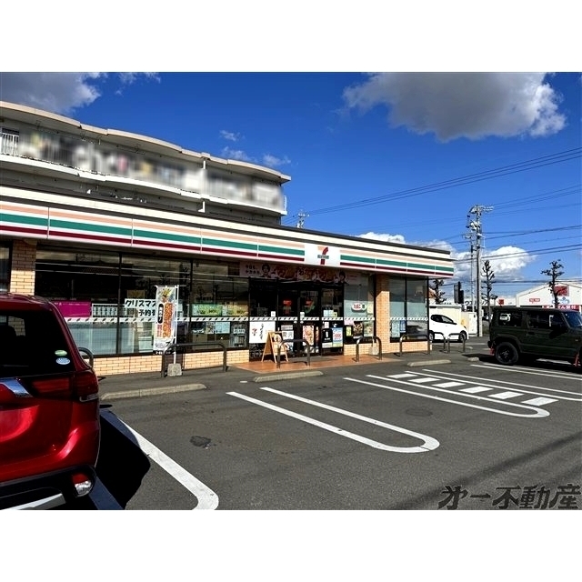 コンビニ　セブンイレブン静岡敷地店（コンビニ）まで290m
