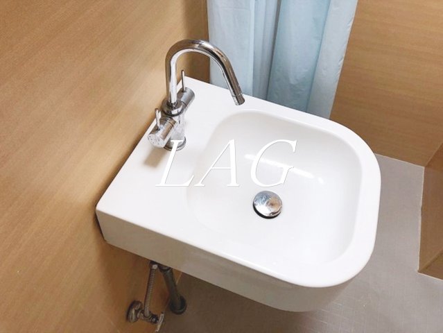洗面設備　洗面台です。