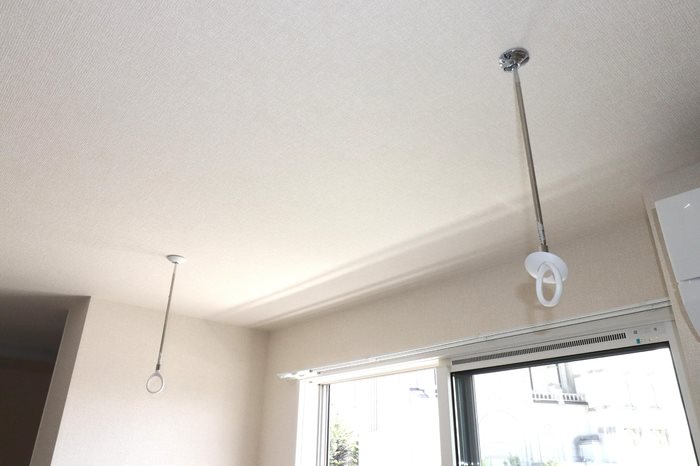 その他設備　室内物干し