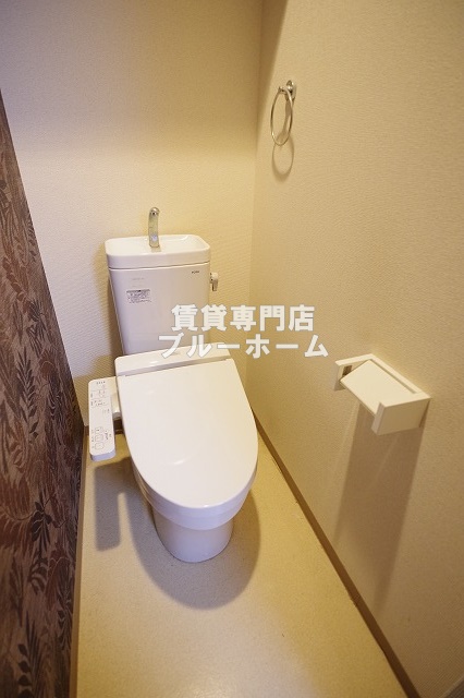 トイレ　ウォシュレット付きのトイレ！