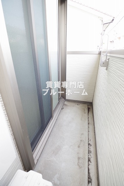 バルコニー　風通しの良いバルコニー！