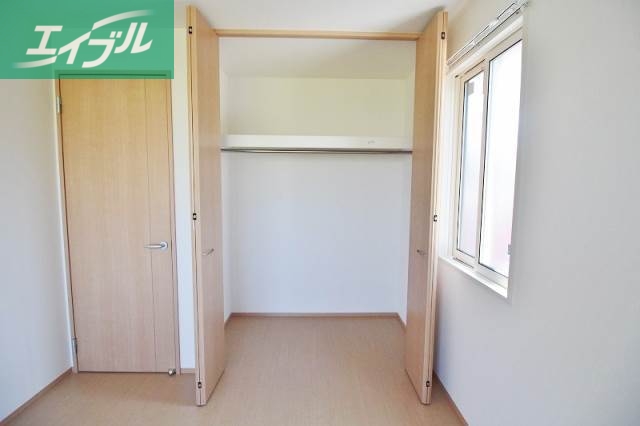 収納　収納力のあるクローゼット