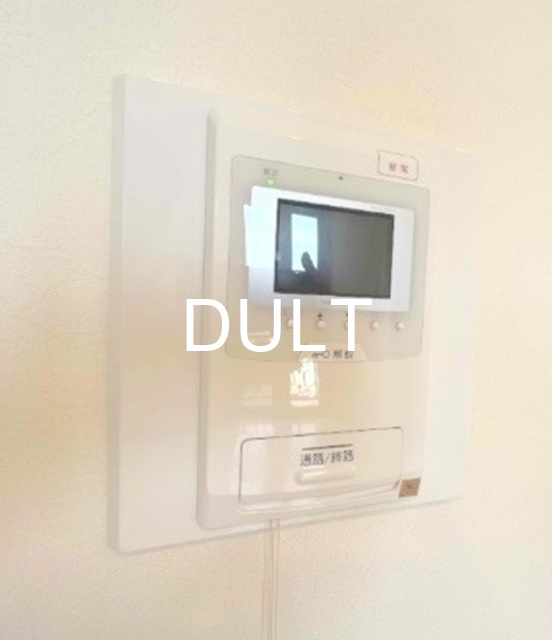 セキュリティ　モニター付きインターホンです。