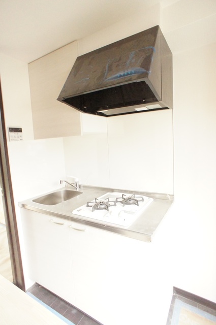 キッチン　１口ガスコンロ設置済！お引越し後すぐにお料理できます！