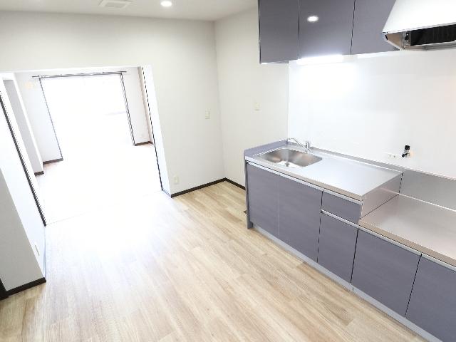 居室・リビング　お料理しやすいキッチンです