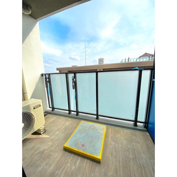 バルコニー　落ち着いた時間を過ごせるバルコニーです