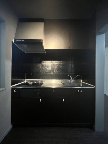 キッチン　コンパクトなキッチンで掃除もラクラク