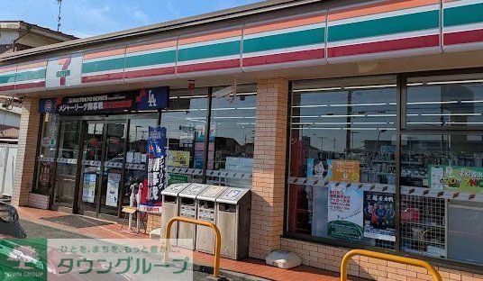 コンビニ　セブンイレブン熊谷新堀店（コンビニ）まで800m