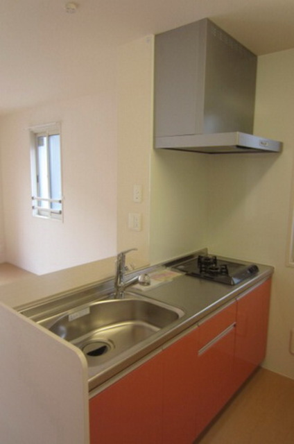 キッチン　オープンなカウンターキッチン