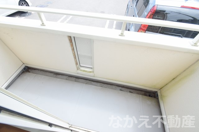バルコニー　広々としたバルコニーです