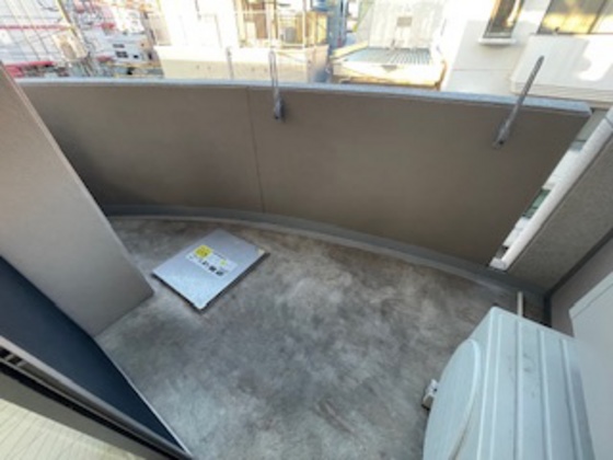 バルコニー　※別部屋の写真です