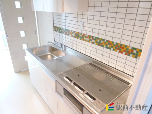 キッチン　広いキッチンにＩＨコンロ♪