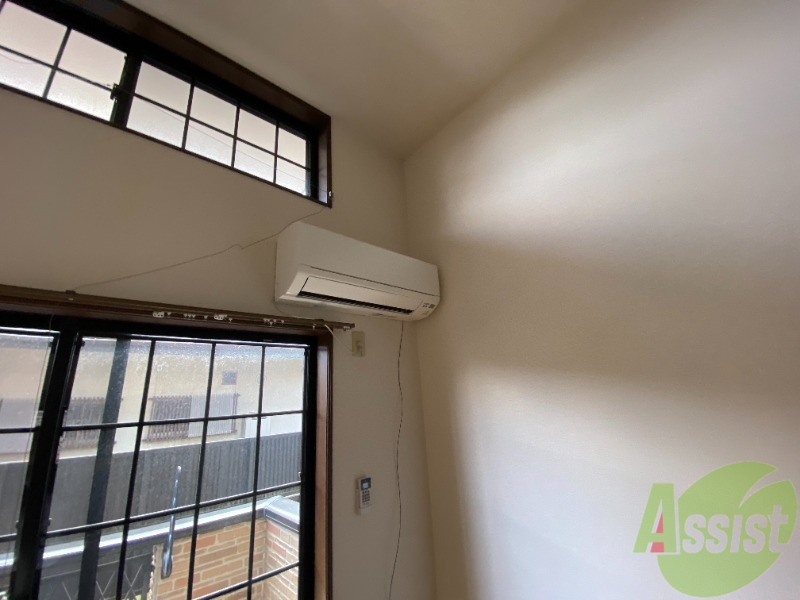 その他設備　エアコンが付いていますので寒暖対策もばっちり。