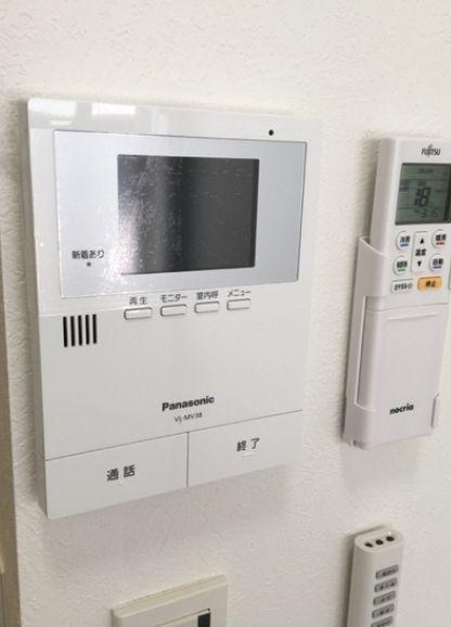 セキュリティ　TVモニター付インターホン☆