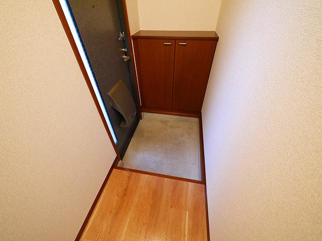 玄関　明るい玄関です