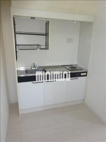 キッチン　１口コンロ付きのミニキッチンです。