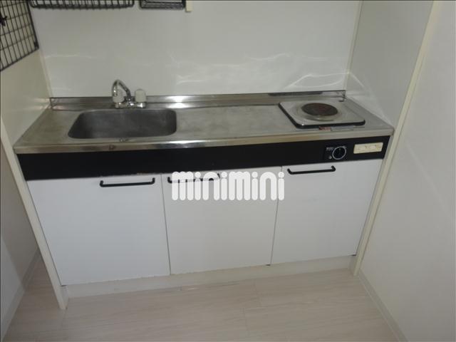 キッチン　１口コンロ付きのミニキッチンです。