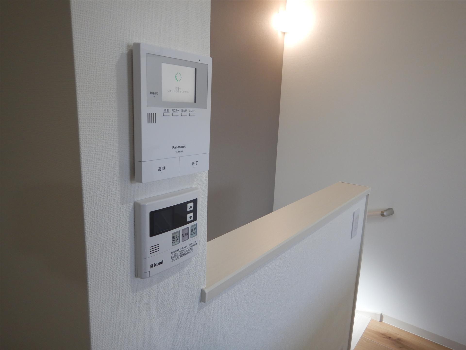 セキュリティ　録画機能付きのTVモニターホンです