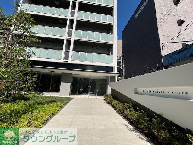 エントランス　お問合せは(株)タウンハウジング東京へ