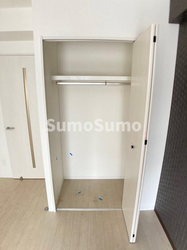 収納　大きなスペースがあり、収納には困りません