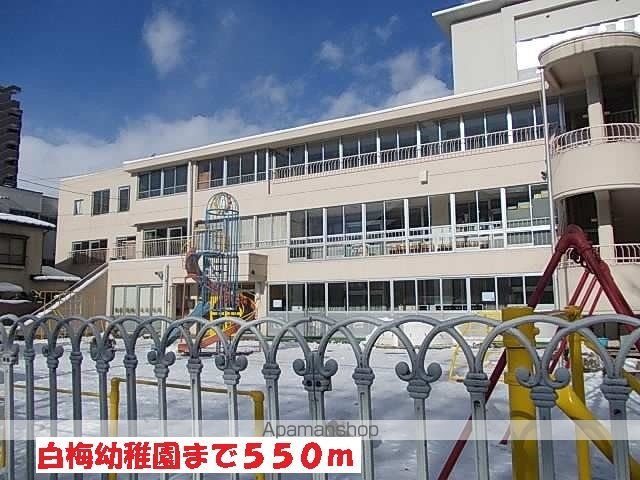 幼稚園・保育園　白梅幼稚園（幼稚園・保育園）まで550m