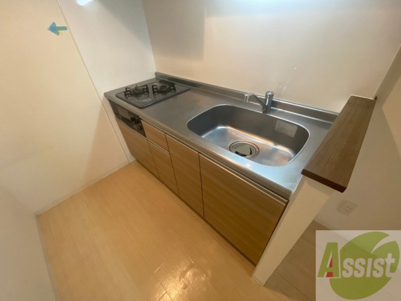 キッチン　キッチンは調理スペースもあり料理がはかどりそうです。