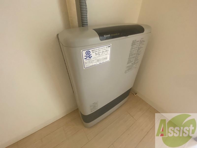 その他設備　ガス暖房です。寒い冬もこれで乗り切りましょう！