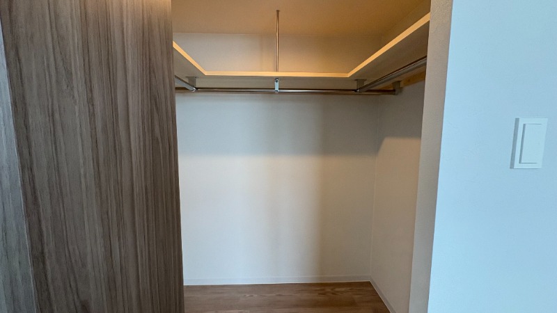 収納　ウォークインクローゼット