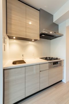 キッチン　■グリル付ガスコンロシステムキッチン■都市ガス♪