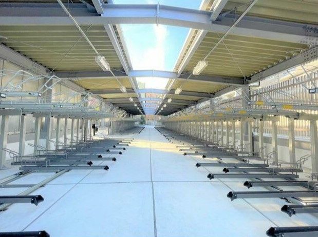 駐車場　駐輪場です