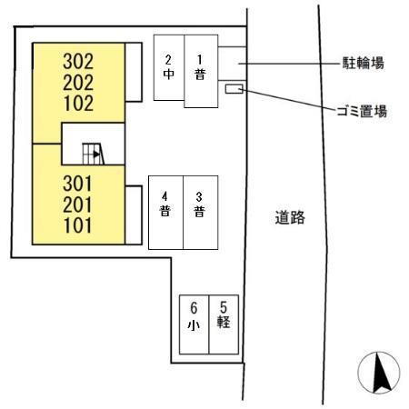 居室・リビング　配置図
