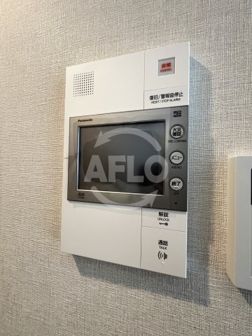 セキュリティ　コンフォリア・リヴ博労町一丁目Q　モニター付きインターホン