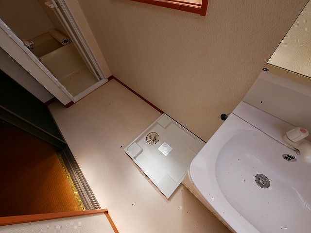 その他設備　洗濯機置き場です