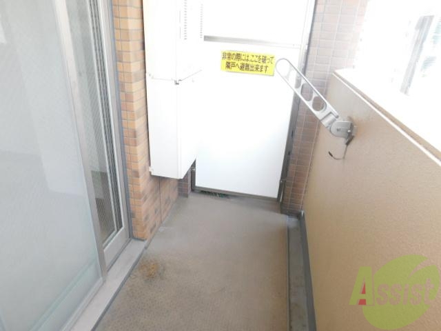 バルコニー　日当り良好です